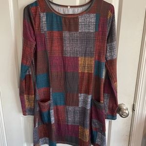 VINTAGE SM Plaid Dress